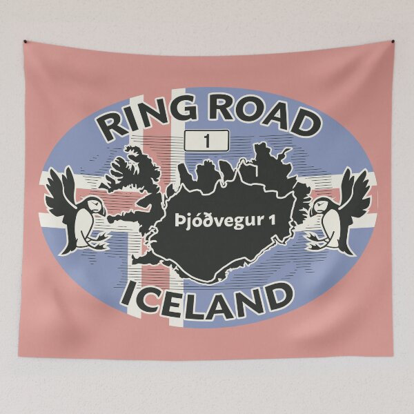 Item preview, Ring Road, Route 1, Iceland designed and sold by studio838.
