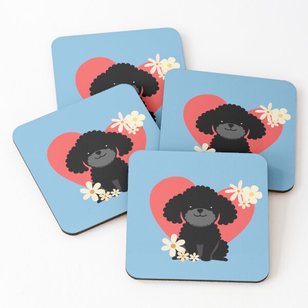 Item preview, Black Toy Poodle designed and sold by AnulaArt.