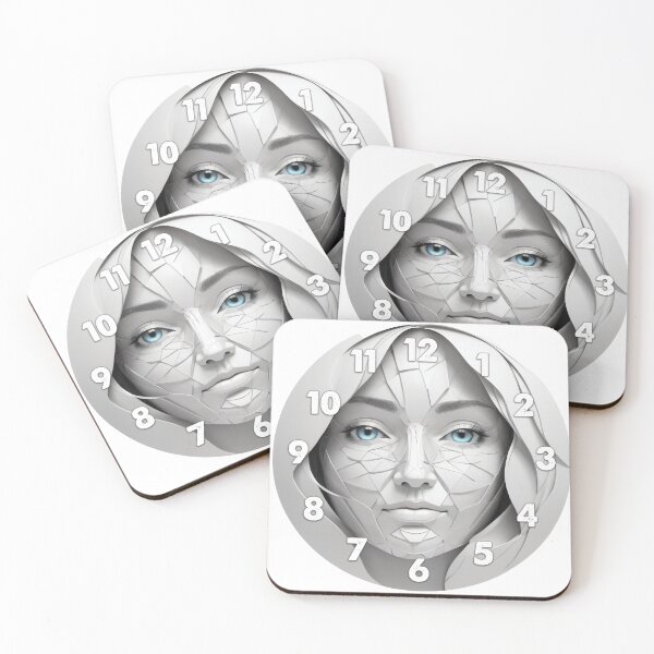 Item preview, Face of a Clock designed and sold by Random Designs.