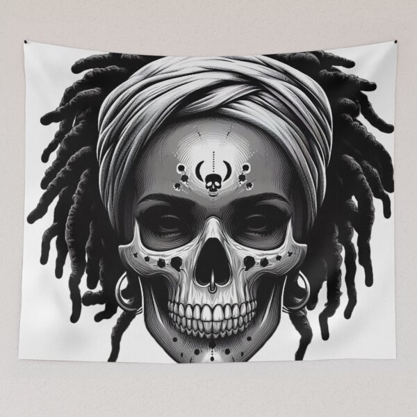Item preview, Scary skull face designed and sold by Kasta1989.