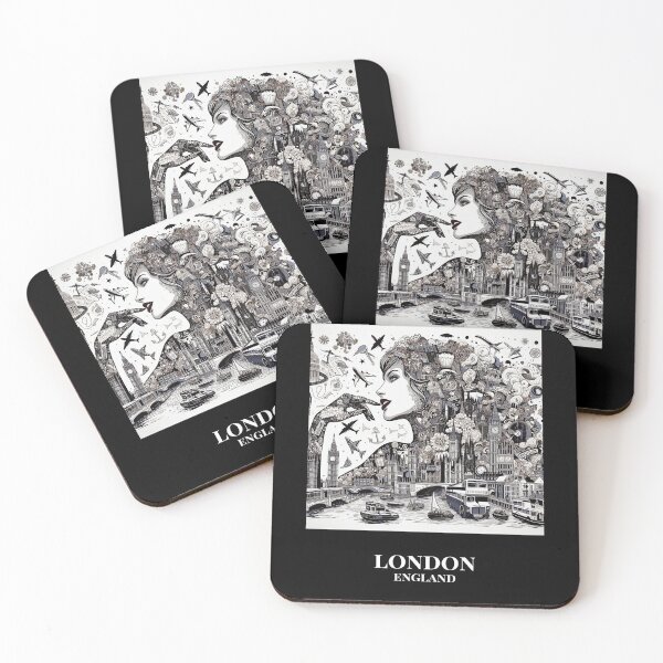 Item preview, London - the world of cities as living beings in a magical realm. designed and sold by CitiesAsWomen.