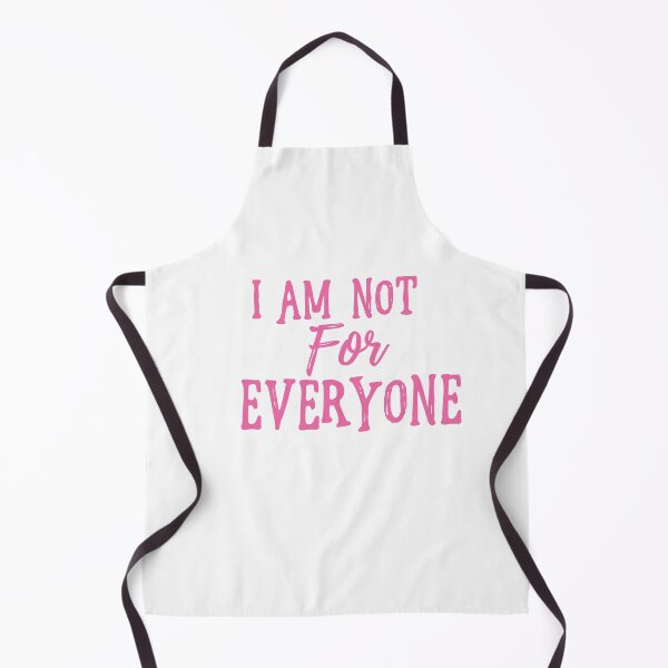 Item preview, I Am Not For Everyone - Hot Pink Text designed and sold by SorryFrog.