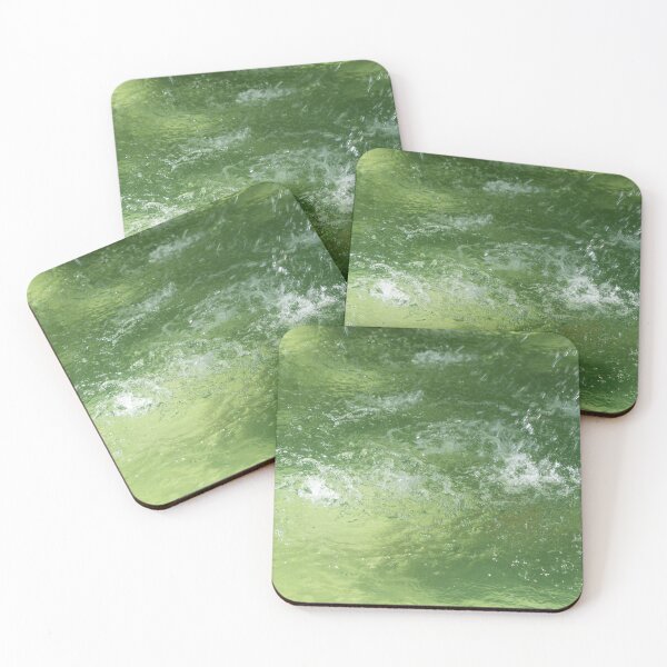 Item preview, Summery Emerald Green Fountain Abstraction designed and sold by Georgia Mizuleva.
