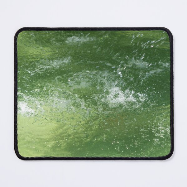 Item preview, Summery Emerald Green Fountain Abstraction designed and sold by Georgia Mizuleva.