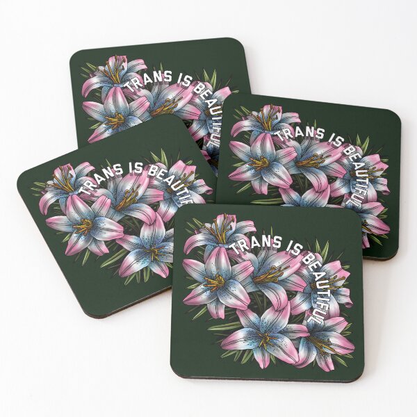 Item preview, Trans Is Beautiful Lilies designed and sold by Art by Veya.