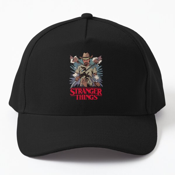 Item preview, STRANGER THINGS, Jim Hopper (black background) designed and sold by bekksa.