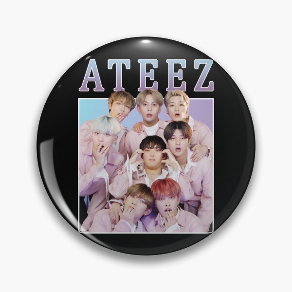 Item preview, ATEEZ Cute Vintage Retro Kpop Band Style 90s  designed and sold by DesilvaGallery.