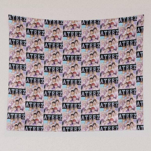 Item preview, ATEEZ Cute Vintage Retro Kpop Band Style 90s  designed and sold by DesilvaGallery.
