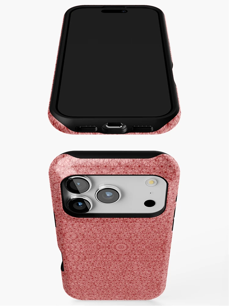 Thumbnail 3 of 4, iPhone Case, line patch design pattern designed and sold by paruraj.