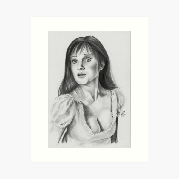 Item preview, Madeline Smith in Vampire Lovers designed and sold by Art-By-Dee-Day.
