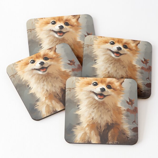 Item preview, Autumn Frolic Pomeranian designed and sold by EtherealEchoes.