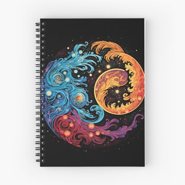 Item preview, vibrant colorful circle space designed and sold by DaveMerch.