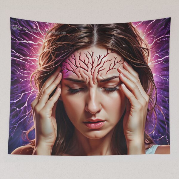 Item preview, A Migraine Visualized designed and sold by NerdscapeDC.