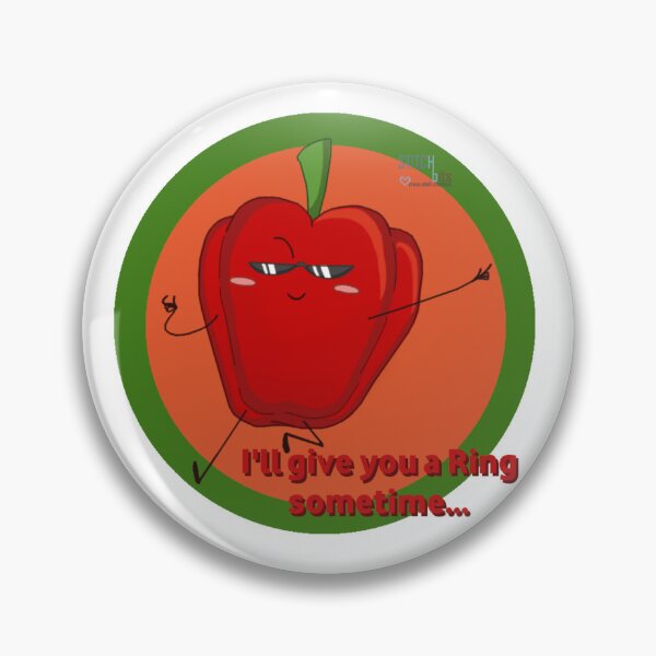 Item preview, The Punny Food Collection: Veggy – Pepper! designed and sold by Stitch-Bits.
