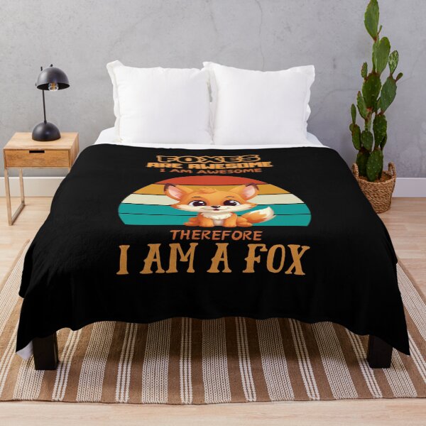Item preview, Foxes Are Awesome I Am Awesome Thereforee I Am a Fox designed and sold by StanPera.