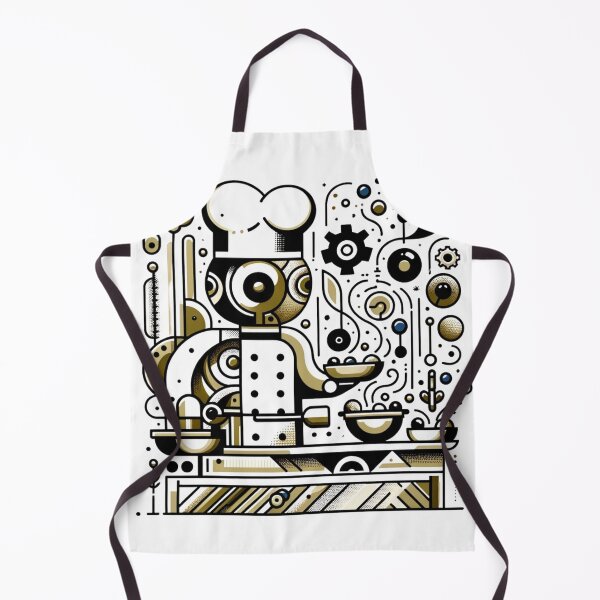 Item preview, Mechanical Maestro - The Robotic Chef of Future Cuisine designed and sold by SADStyleDesigns.