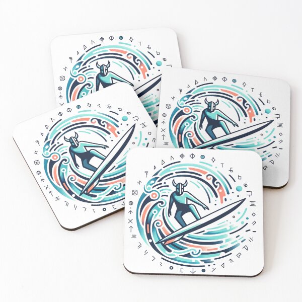 Item preview, Viking Wave Conqueror - Surfing Through Sagas designed and sold by SADStyleDesigns.