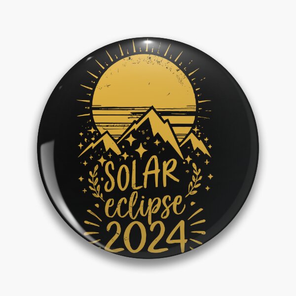 Artikelvorschau, Totale Sonnenfinsternis 2024 entworfen und verkauft von QuantaPixel.