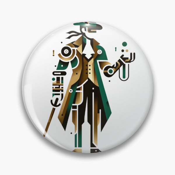 Item preview, Steampunk Sleuth - Retro-Futuristic Detective designed and sold by SADStyleDesigns.