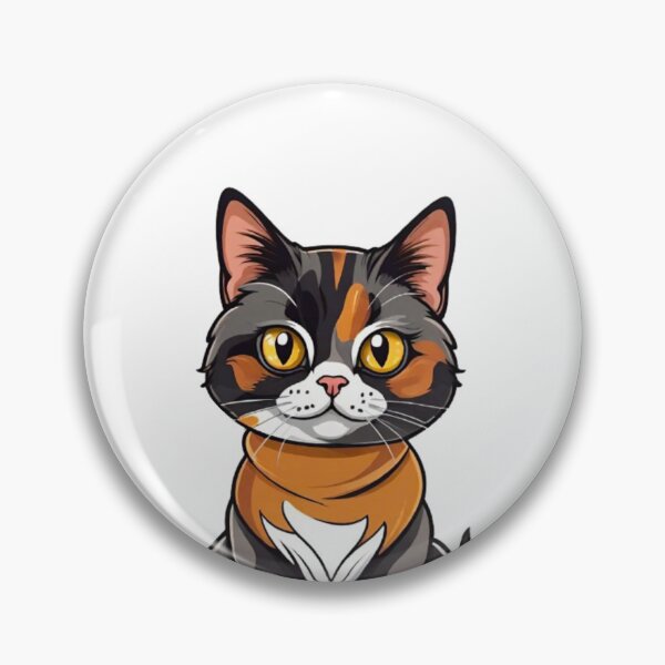 Item preview, Cool cat tortie art designed and sold by KorArtStudio.