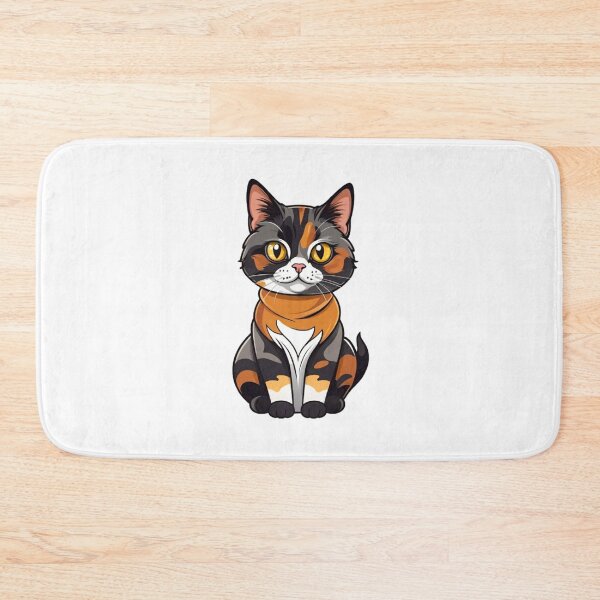Item preview, Cool cat tortie art designed and sold by KorArtStudio.