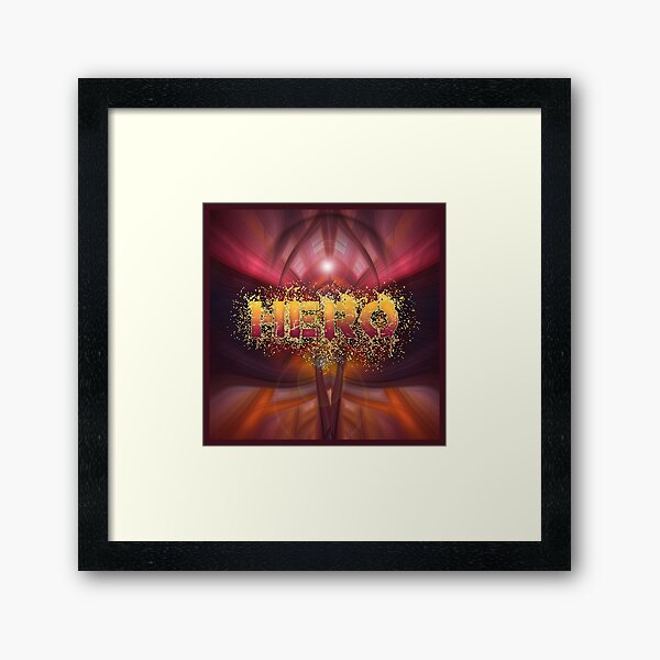 Hero Framed Art Print