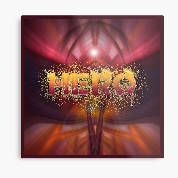 Hero Metal Print