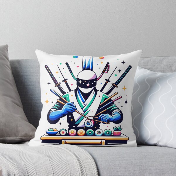 Item preview, Samurai Sushi Master - The Art of Culinary Precision designed and sold by SADStyleDesigns.