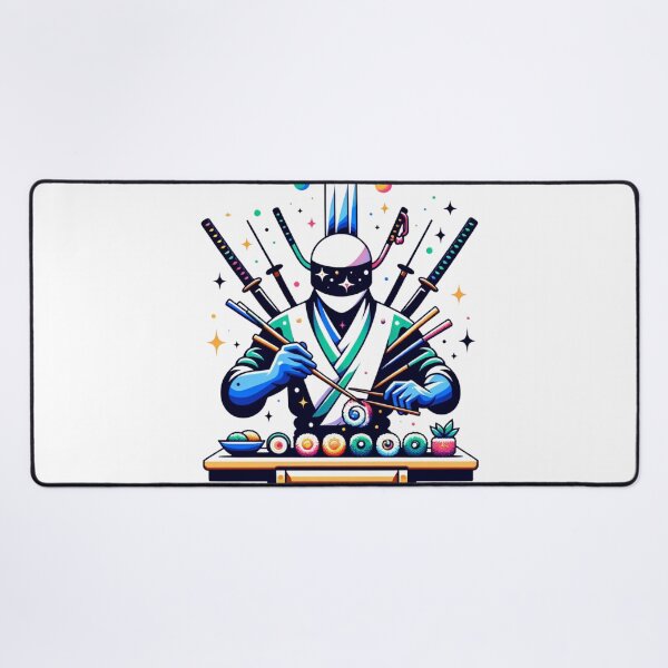 Item preview, Samurai Sushi Master - The Art of Culinary Precision designed and sold by SADStyleDesigns.