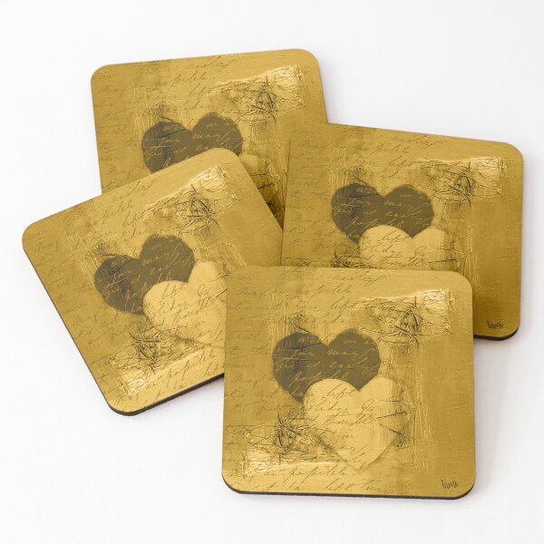 Item preview, Hearts in gold - series 2 (101) designed and sold by a3-studio.
