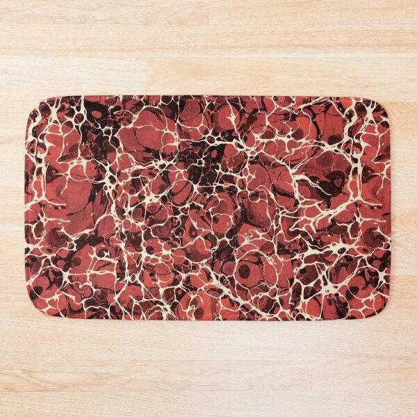 Item preview, Red Vintage Marbled Paper designed and sold by Geek Updated.