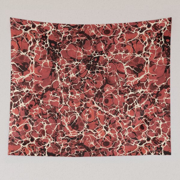 Item preview, Red Vintage Marbled Paper designed and sold by Geek Updated.