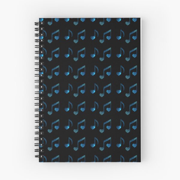 Item preview, Galaxy Heart Music Notes designed and sold by galaxydaydreams.