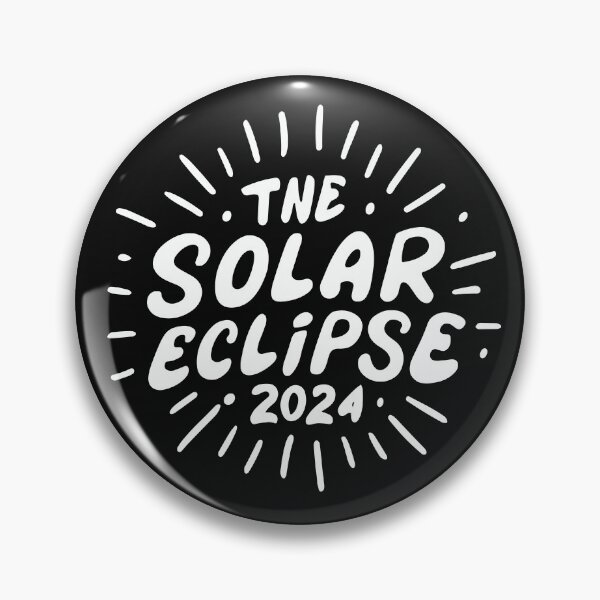 Artikelvorschau, Totale Sonnenfinsternis 2024 entworfen und verkauft von QuantaPixel.