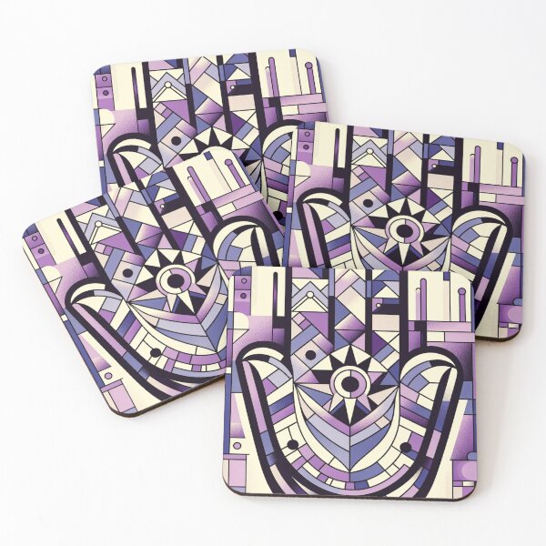 Item preview, Hamsa - Cubist designed and sold by Kiwi Bond.