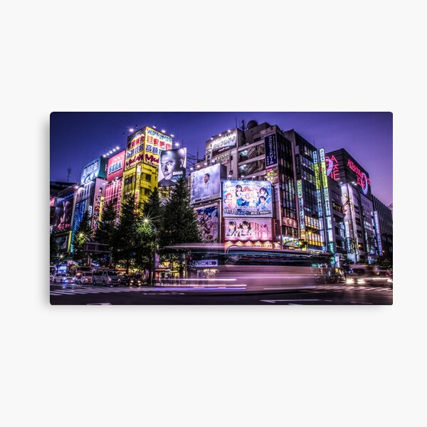Akihabara Japan by Tokyo Lens Canvas Print