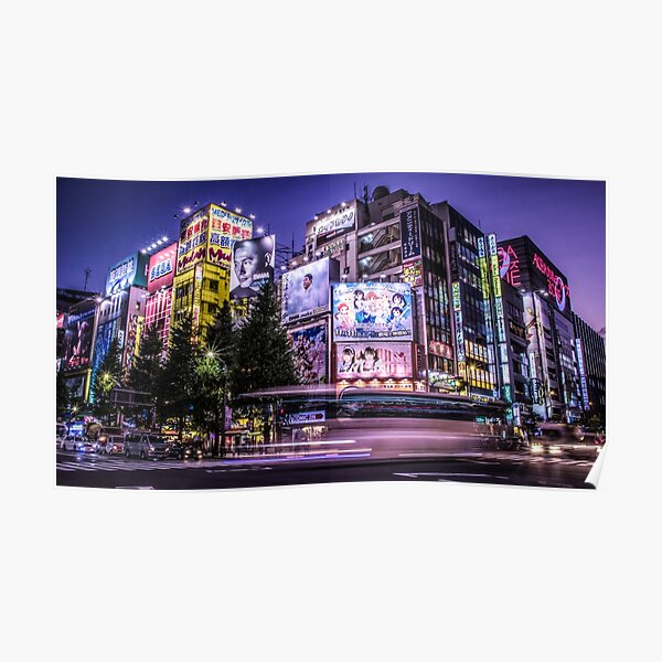 Akihabara Japan by Tokyo Lens Poster