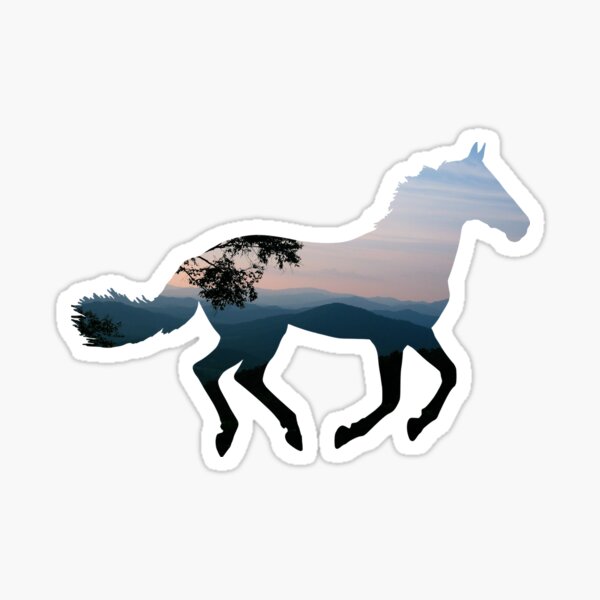 Mountain Horse Sticker