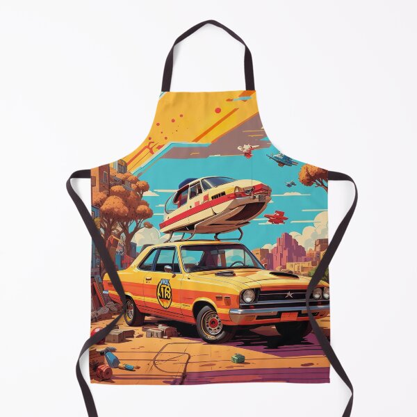 Item preview, A car with a boat on top designed and sold by johndesign88.