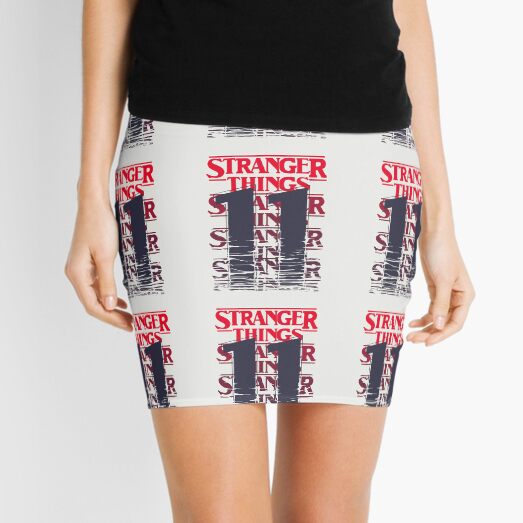 Item preview, STRANGER THINGS, Eleven, El, 11 (pale cream background) designed and sold by bekksa.