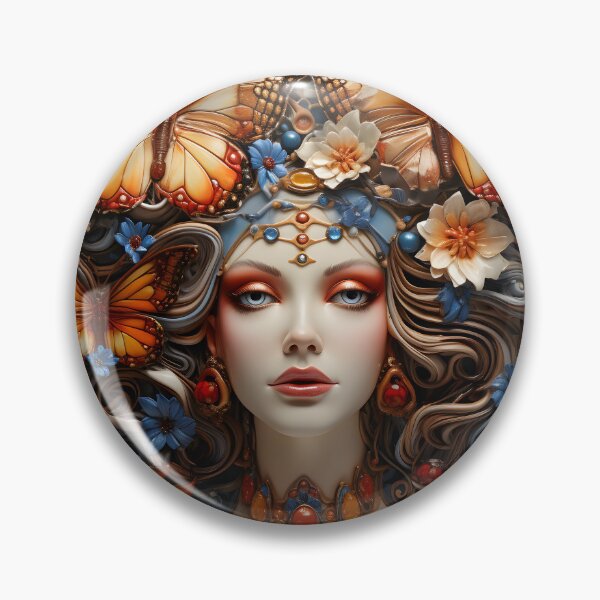 Item preview, Butterfly Enchantment: Floral Muse designed and sold by shadowpalette.