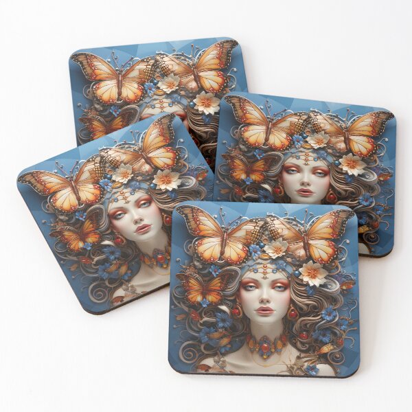Item preview, Butterfly Enchantment: Floral Muse designed and sold by shadowpalette.