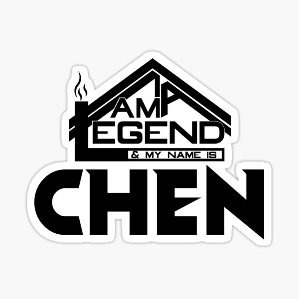 Artikel-Vorschau von Ich bin eine Legende und mein Name ist Chen (ich bin legendär), designt und verkauft von koreatvtea.