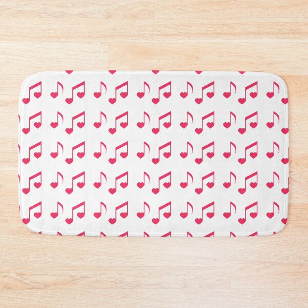 Item preview, Heart Music Notes designed and sold by galaxydaydreams.