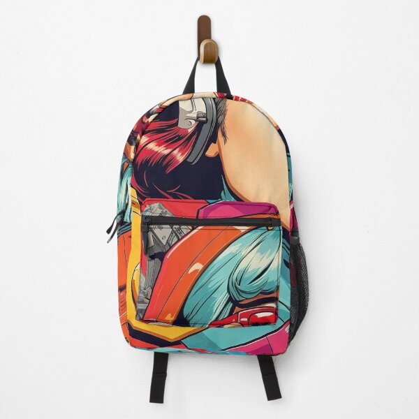 Item preview, A woman with blue hair and red glasses and a man with a camera designed and sold by johndesign88.