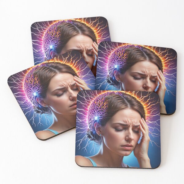 Item preview, Migraine Visualized designed and sold by NerdscapeDC.