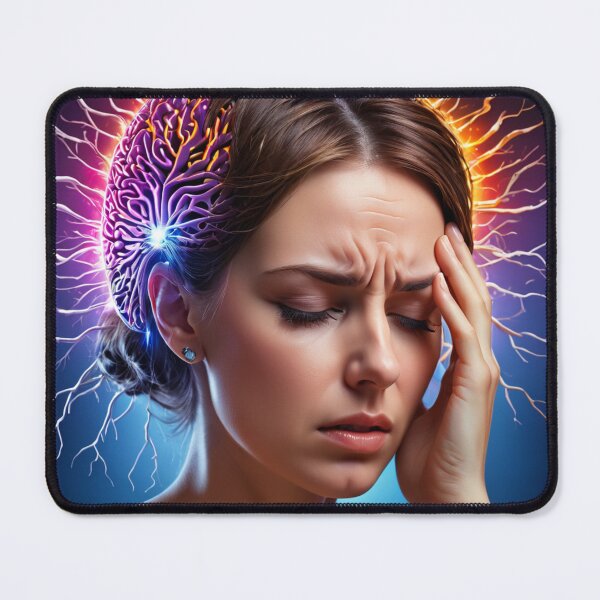 Item preview, Migraine Visualized designed and sold by NerdscapeDC.