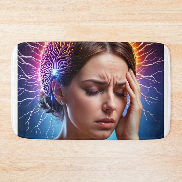 Item preview, Migraine Visualized designed and sold by NerdscapeDC.