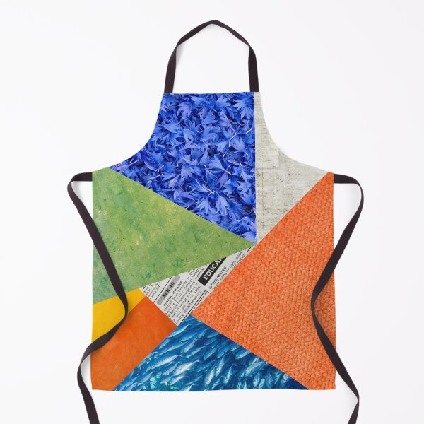 Item preview, Blue Flowers and Fish Abstract designed and sold by trendingatees.