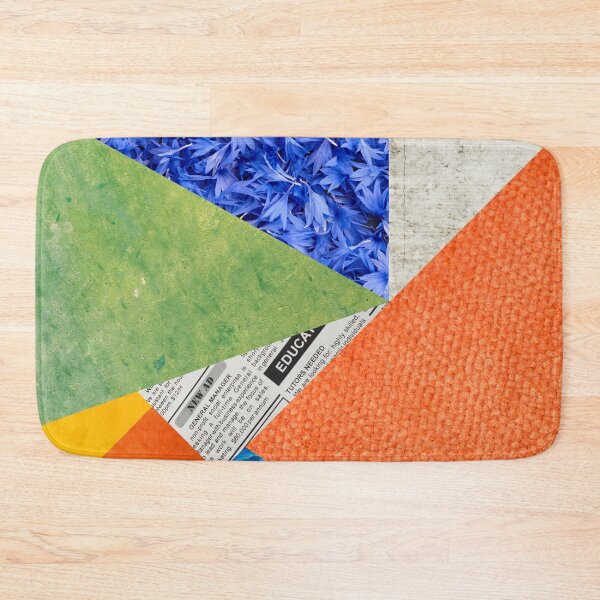 Item preview, Blue Flowers and Fish Abstract  designed and sold by trendingatees.